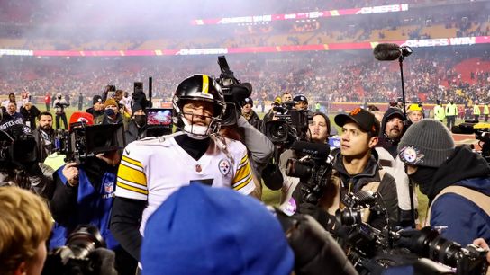 Roethlisberger: 'I’m hopeful that I’m able to pass the legacy' taken in Kansas City, Mo. (Steelers)
